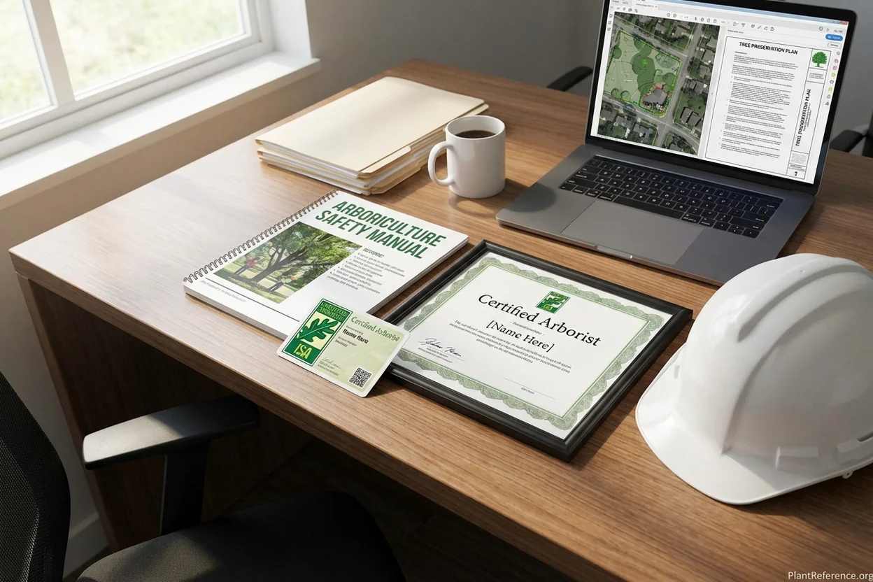 ISA Certified Arborist credential and safety documentation reducing insurance premiums