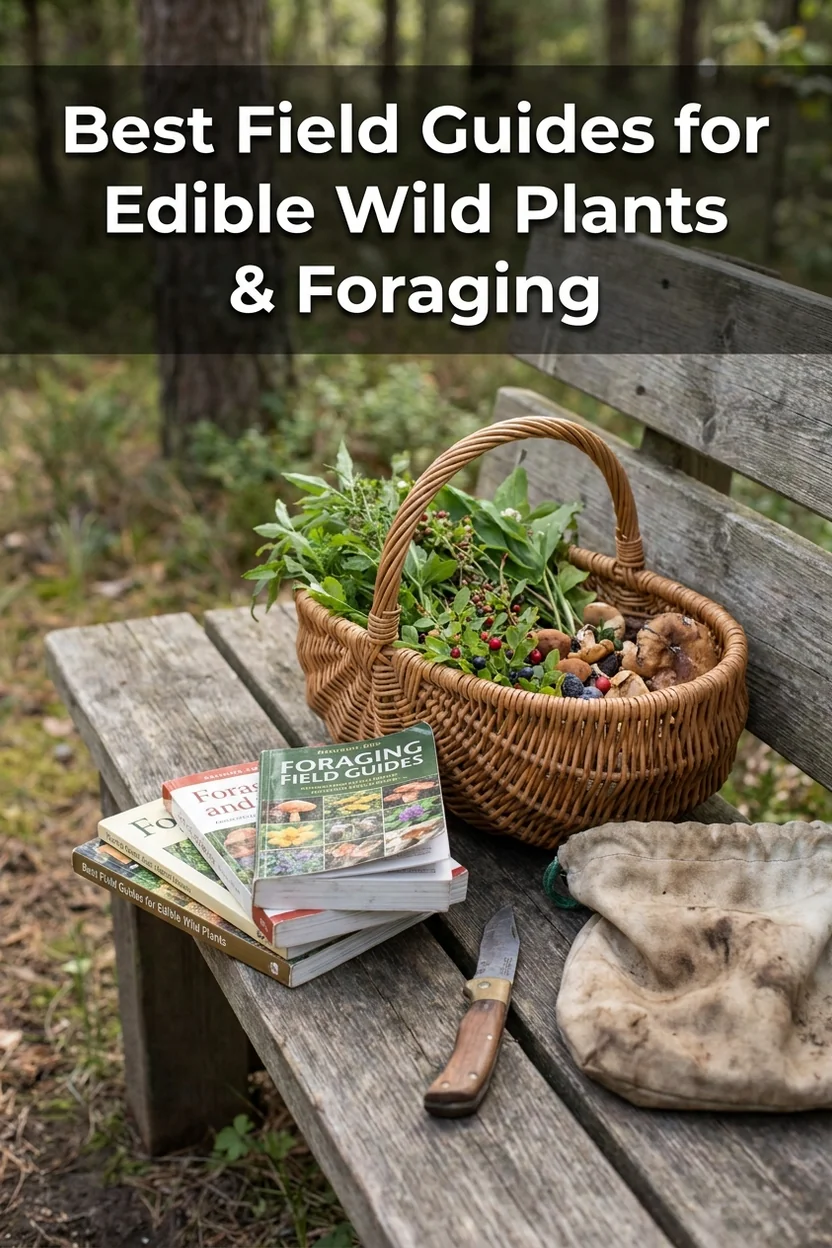 Best foraging field guides for edible wild plants compared for beginners and experienced foragers