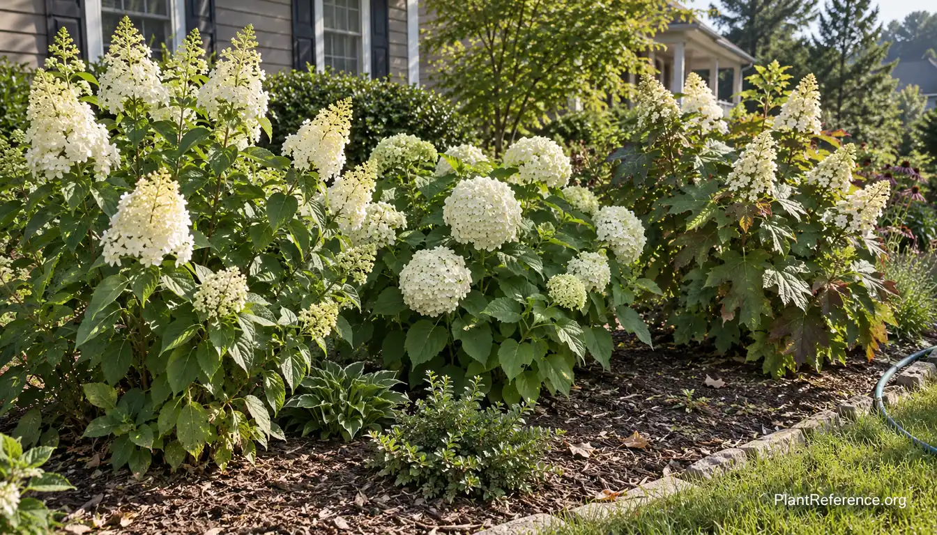 Best hydrangeas for full sun growing in a mixed residential border