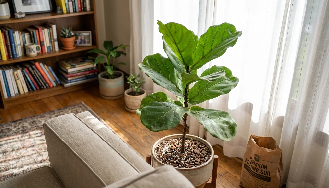 Best Soil for Fiddle Leaf Fig (Tested & Compared)