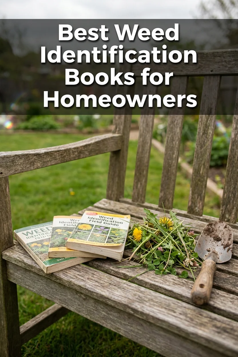 Best weed identification books and guides for homeowners to name lawn and garden weeds