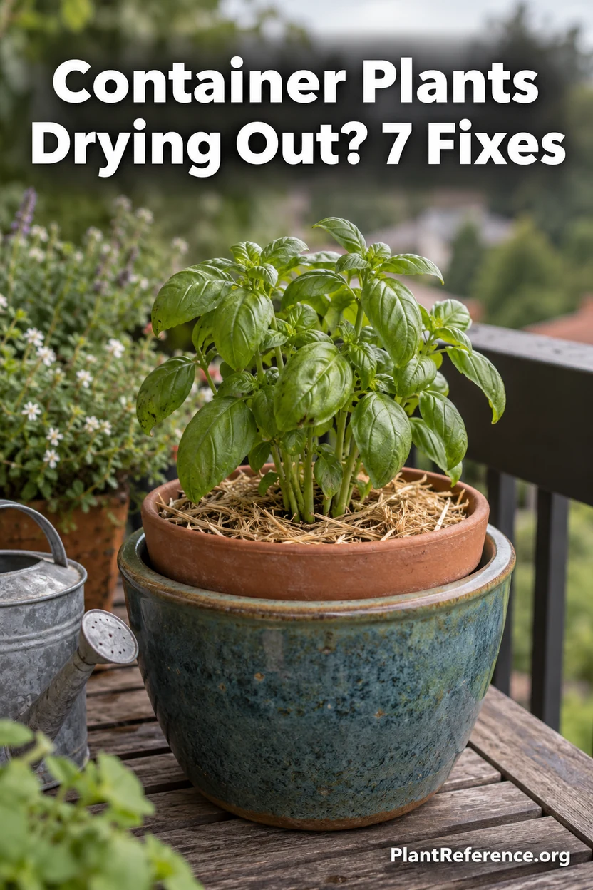 Seven ways to stop container plants drying out so fast in summer heat