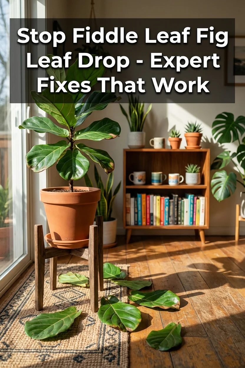 Stop fiddle leaf fig leaf drop with expert diagnostic guide