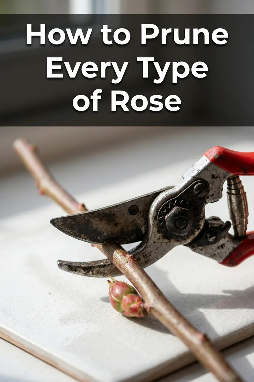 How to Prune Roses: When and How to Prune Every Type of Rose