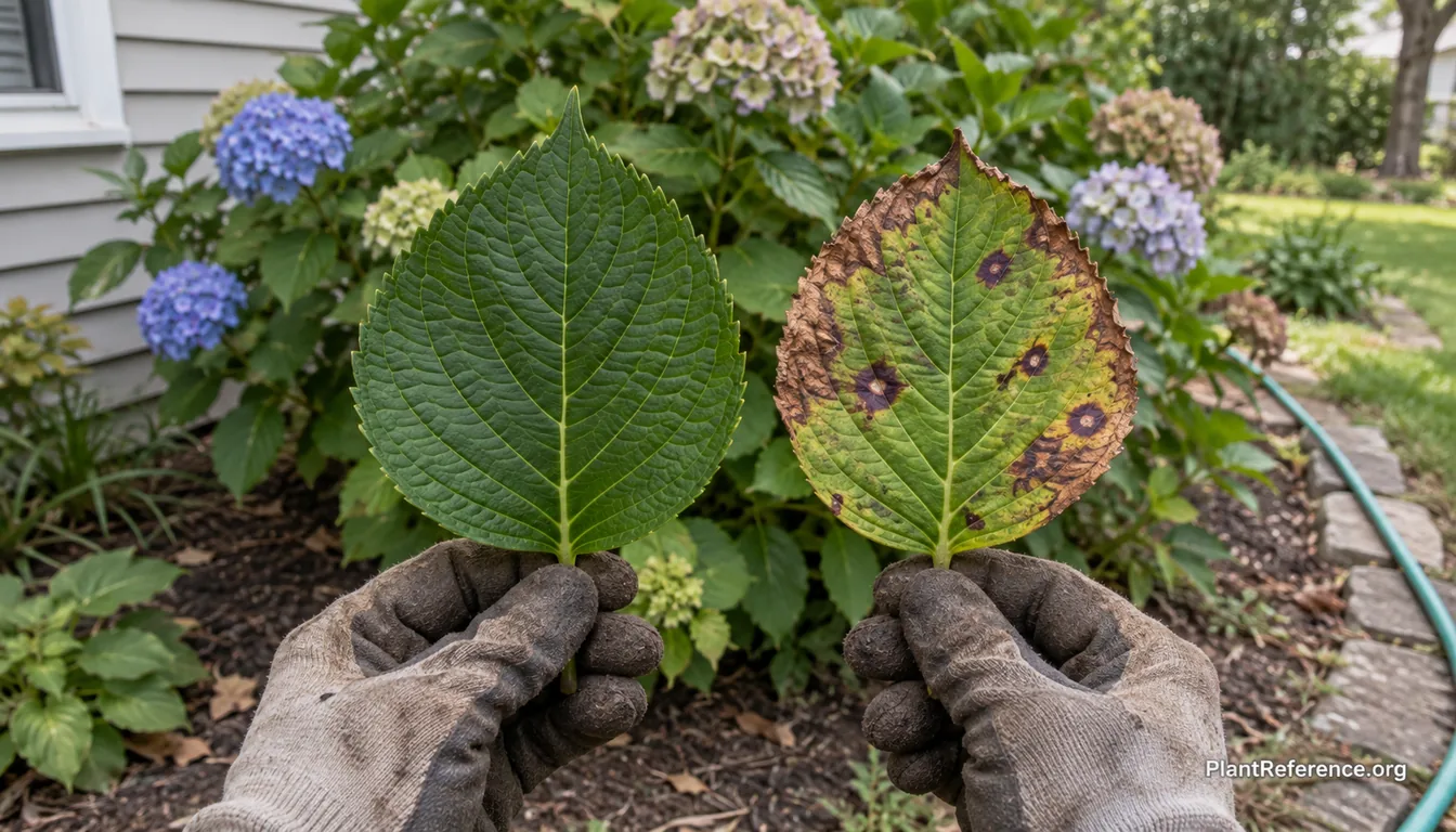Hydrangea Leaves Turning Brown: Causes and Solutions