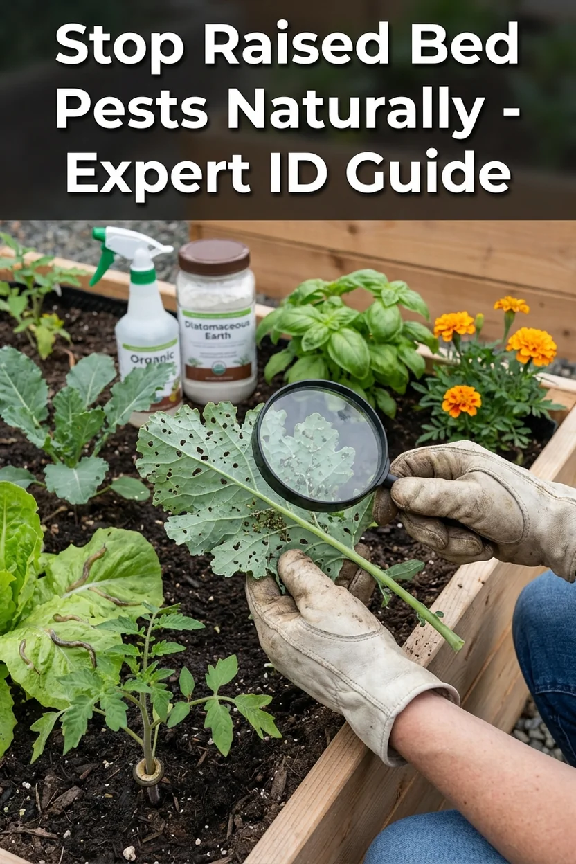 Comprehensive guide to identifying and controlling pests in raised bed gardens organically