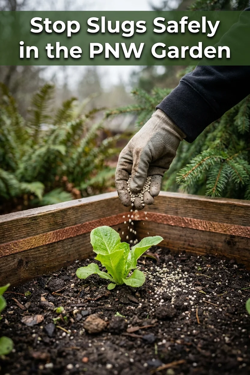 How to stop slugs in the Pacific Northwest garden safely guide pin