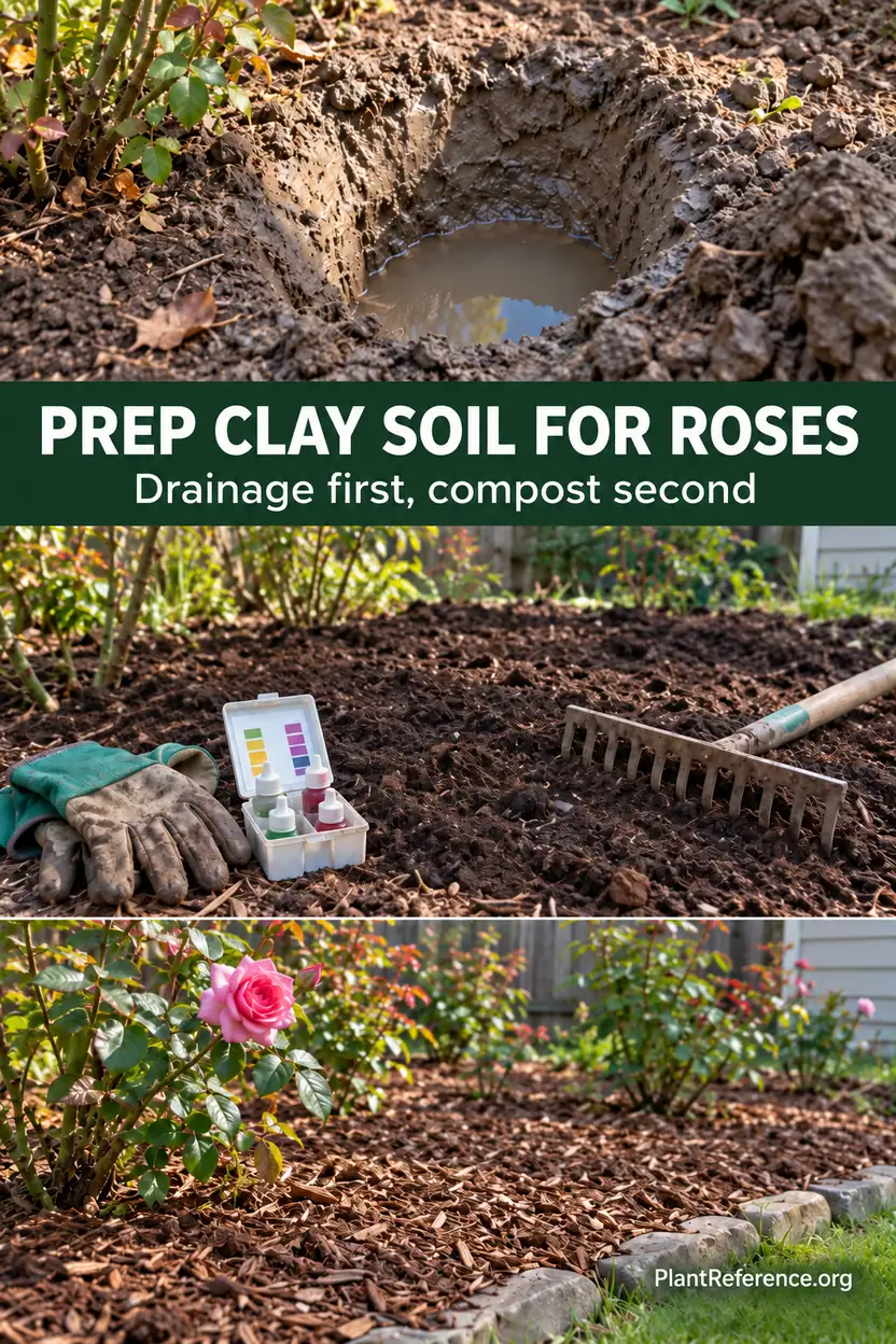 Soil preparation for roses in clay soil step guide