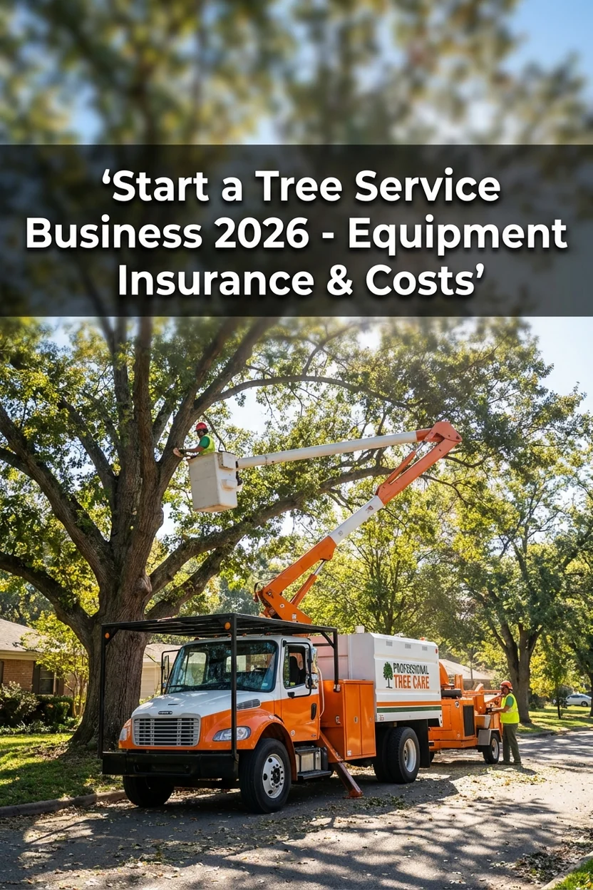 Starting a tree service business guide with equipment costs insurance and certification requirements