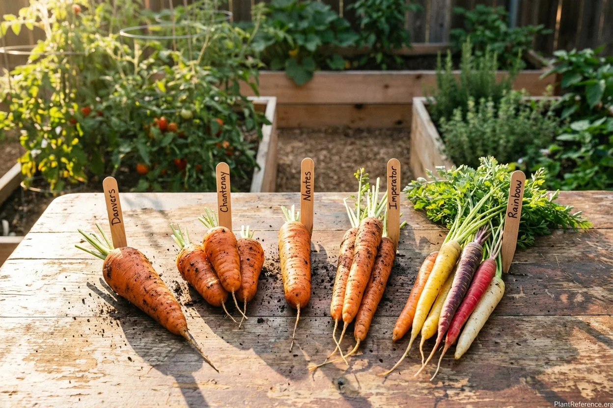 Five carrot varieties compared for Dallas Zone 8a gardens and Blackland Prairie soil