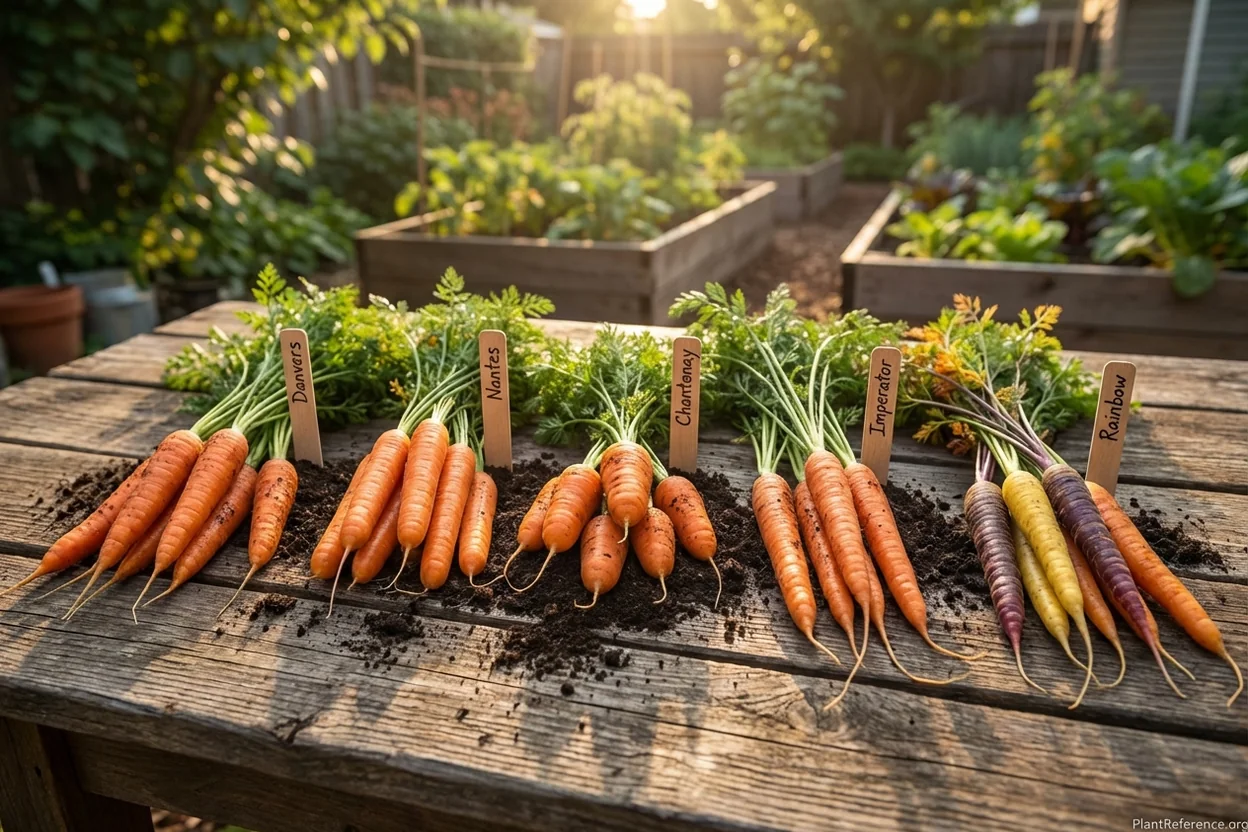 Five carrot varieties compared for Memphis Zone 7b gardens and Delta alluvial soil