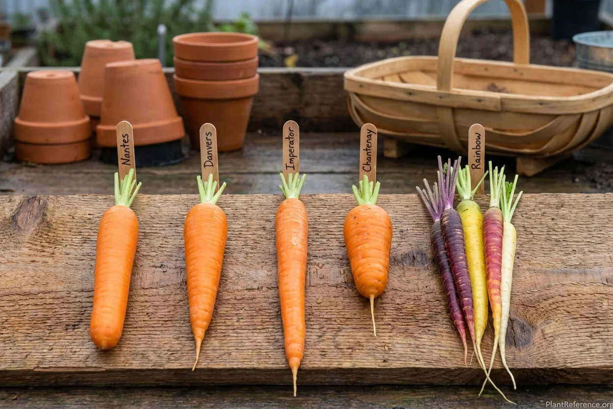 Five carrot varieties compared for Seattle Zone 8b gardens and Pacific Northwest soils
