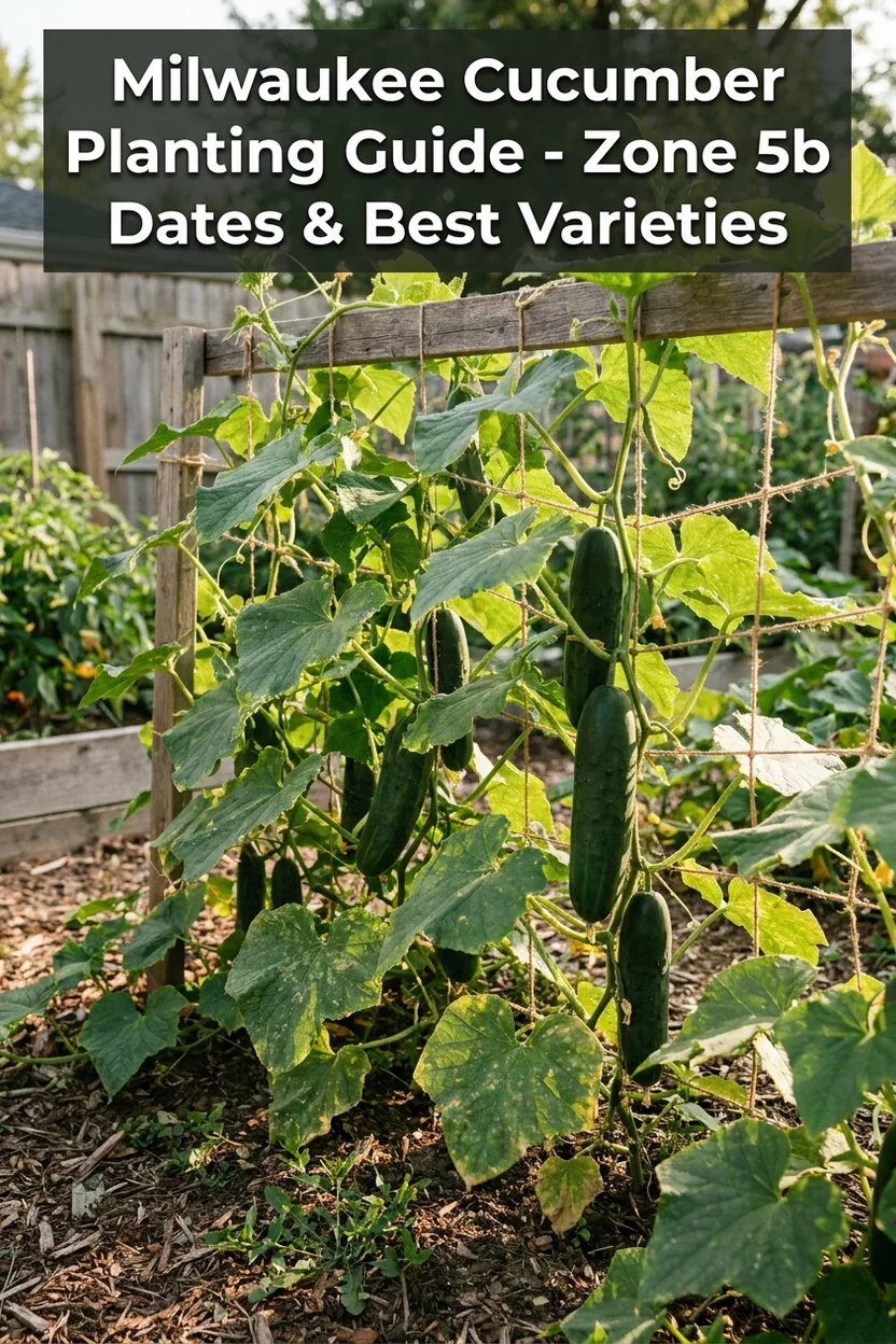 Milwaukee cucumber planting guide with dates and best varieties for Zone 5b