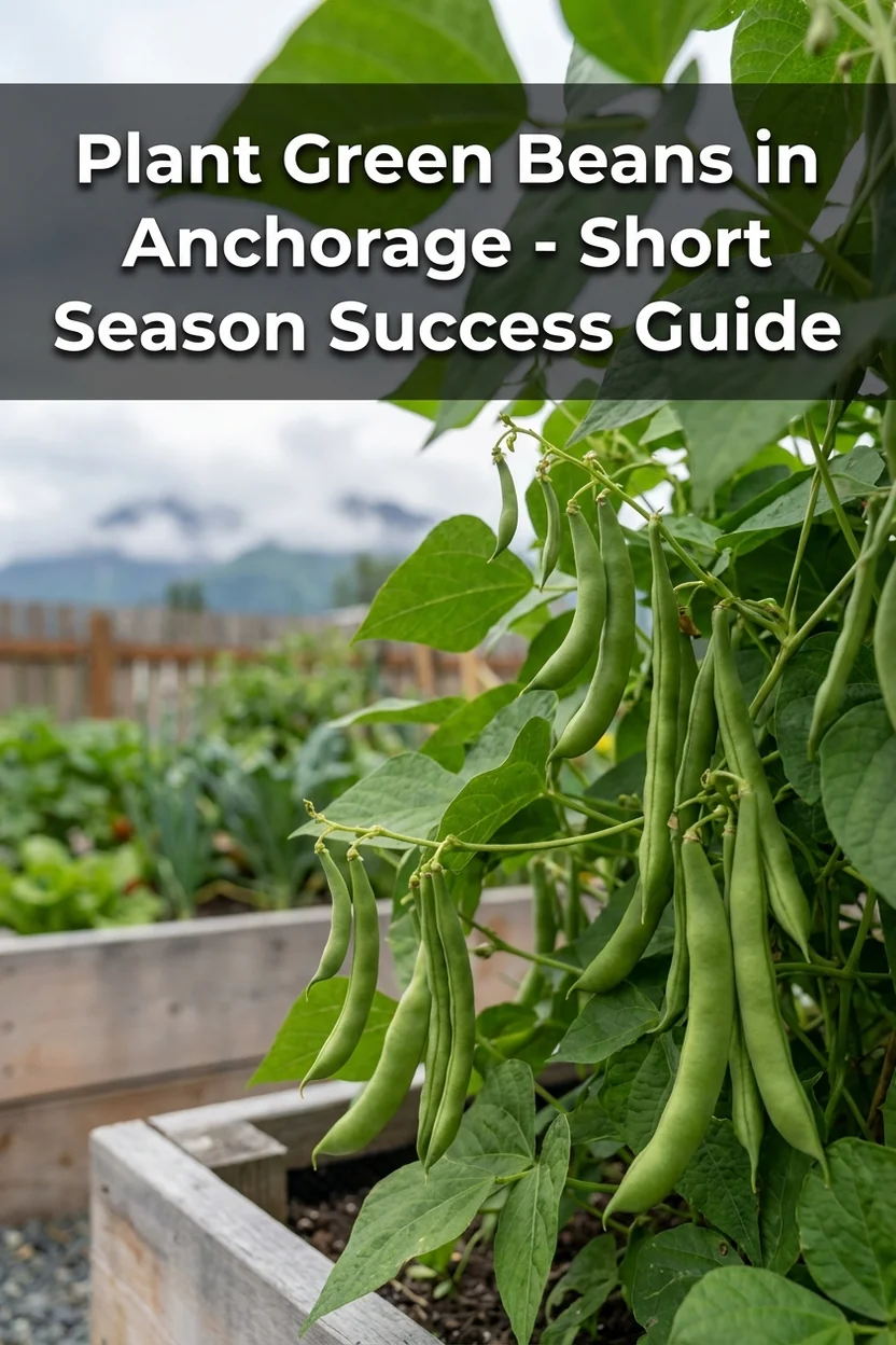 When to plant green beans in Anchorage Alaska Zone 4b planting guide