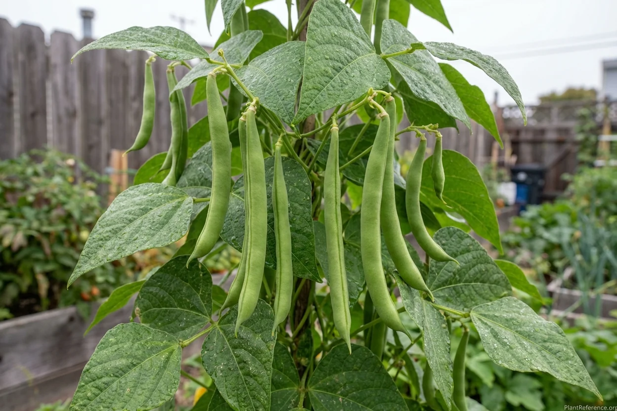 Provider green bean variety producing abundant harvest in San Francisco's Zone 10a cool summer climate