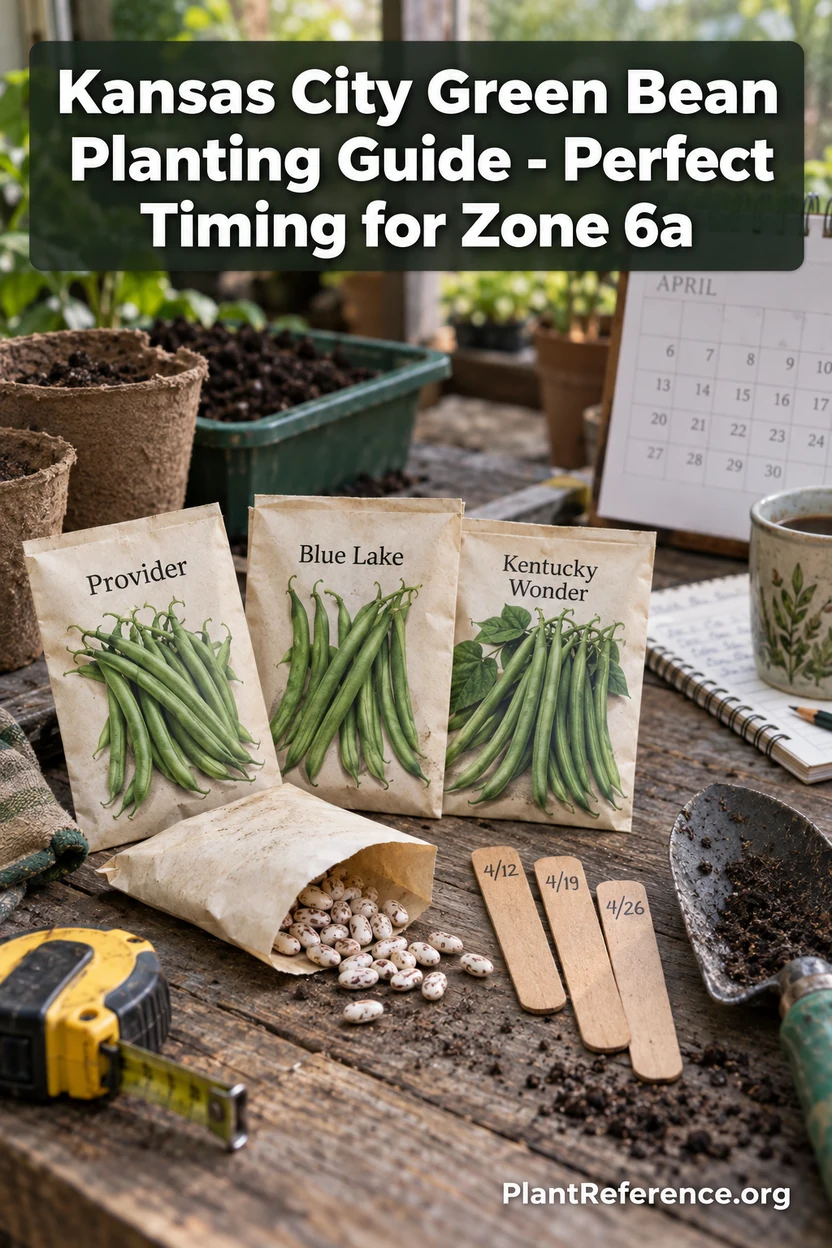 When to plant green beans Kansas City Zone 6a planting schedule guide