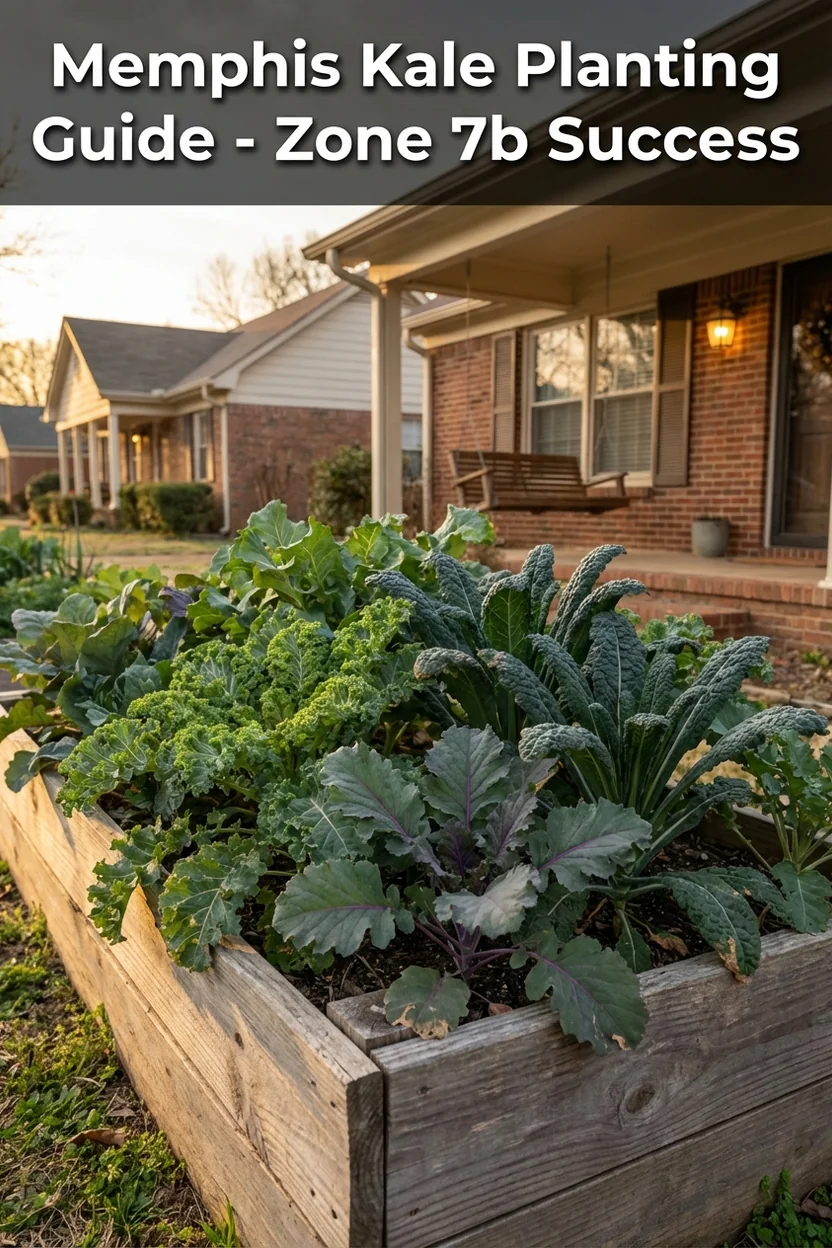 Memphis kale planting guide for Zone 7b with best varieties and timing