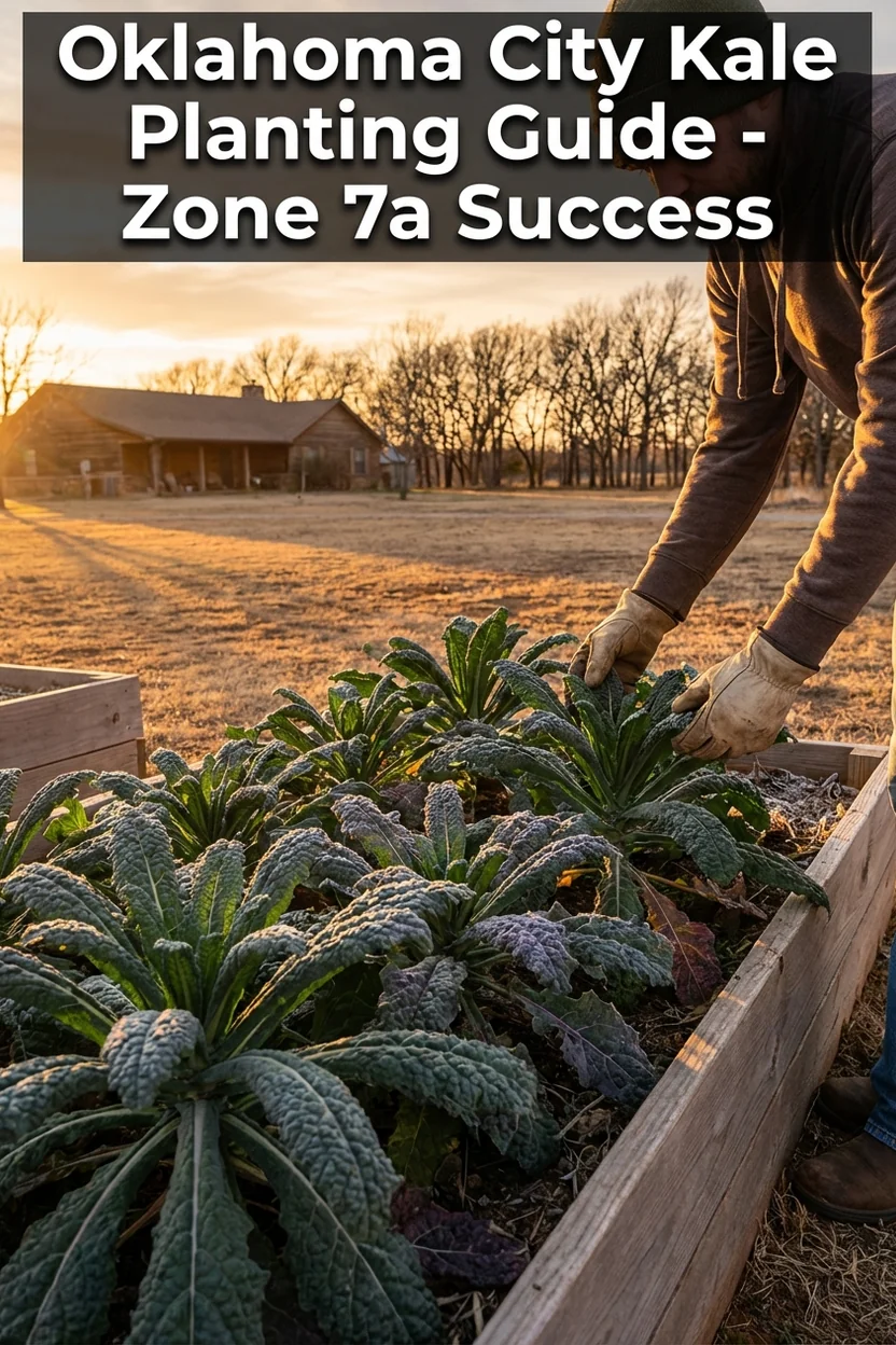 Oklahoma City kale planting guide - best times and varieties for Zone 7a success