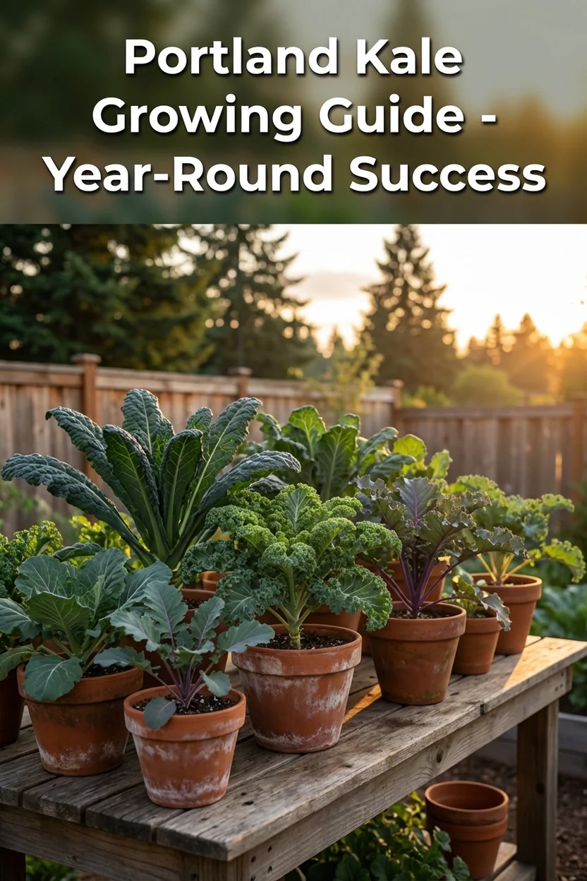 When to plant kale in Portland Oregon with Zone 8b planting calendar