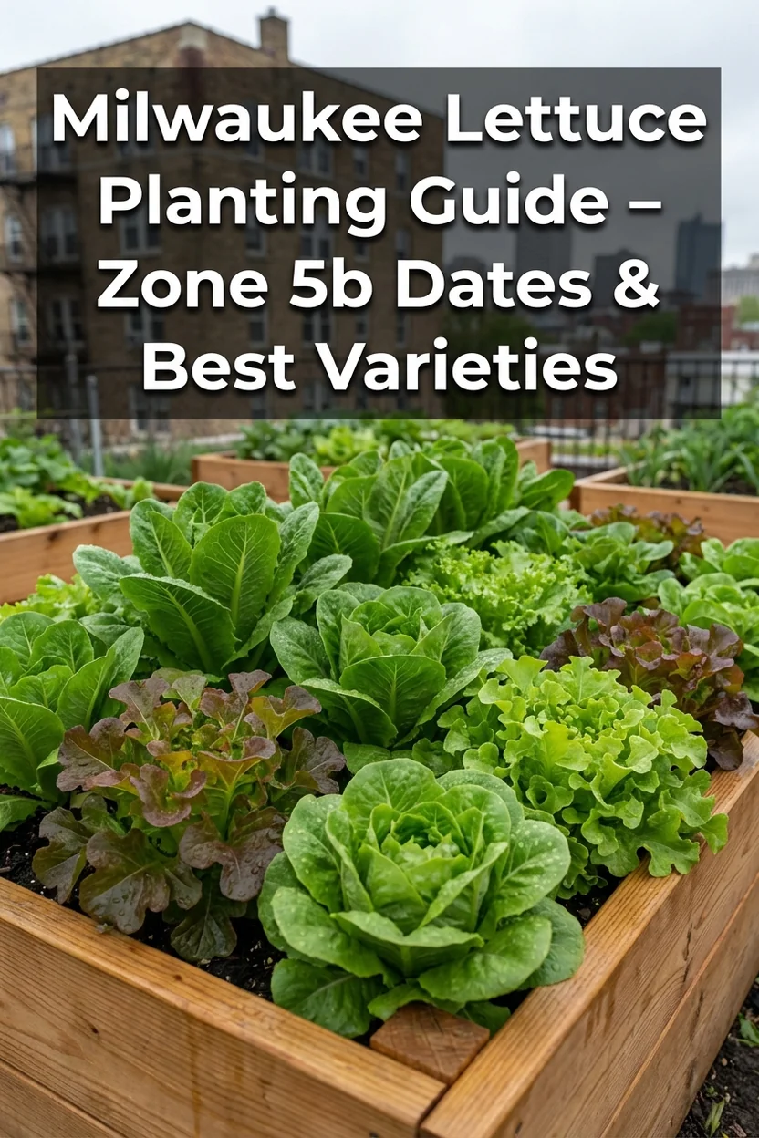 Milwaukee lettuce planting guide with dates and best varieties for Zone 5b