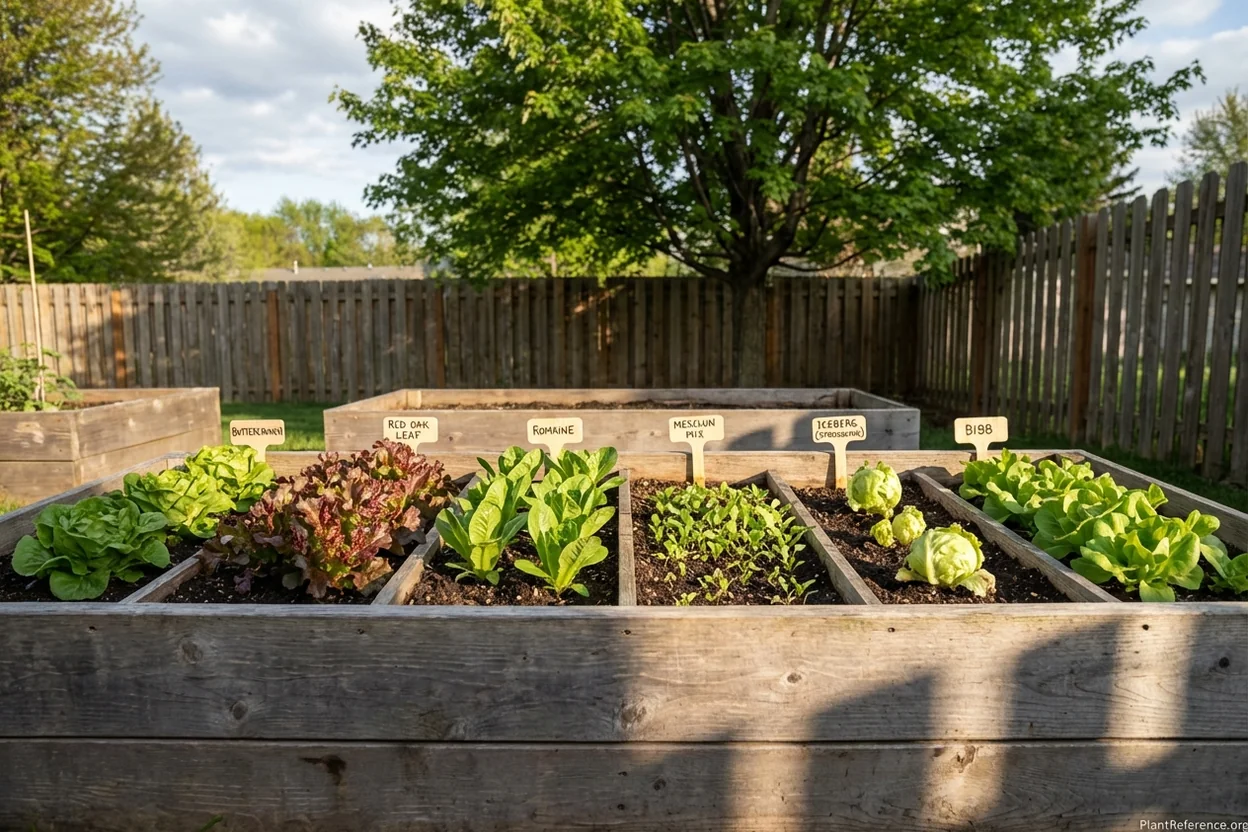 Cold-hardy lettuce varieties comparison in Minneapolis Zone 4a garden