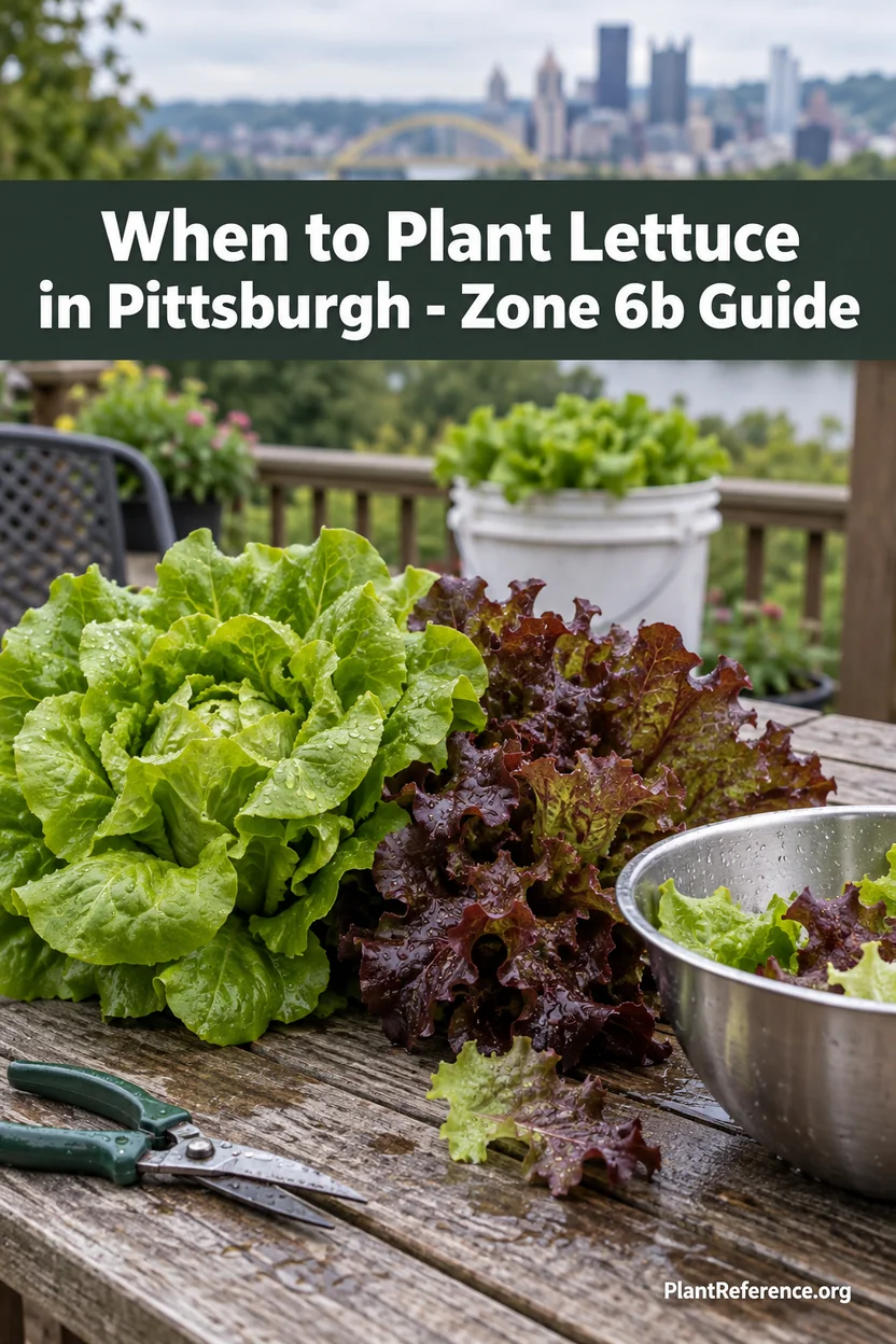 Pittsburgh lettuce planting dates and best varieties for Zone 6b spring and fall guide