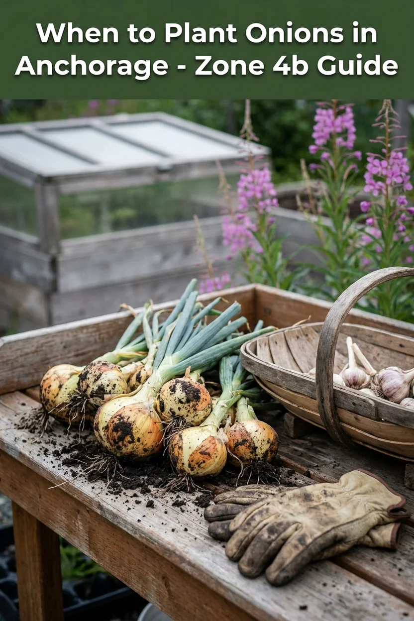 Anchorage onion planting dates and best long-day varieties for Zone 4b subarctic gardens