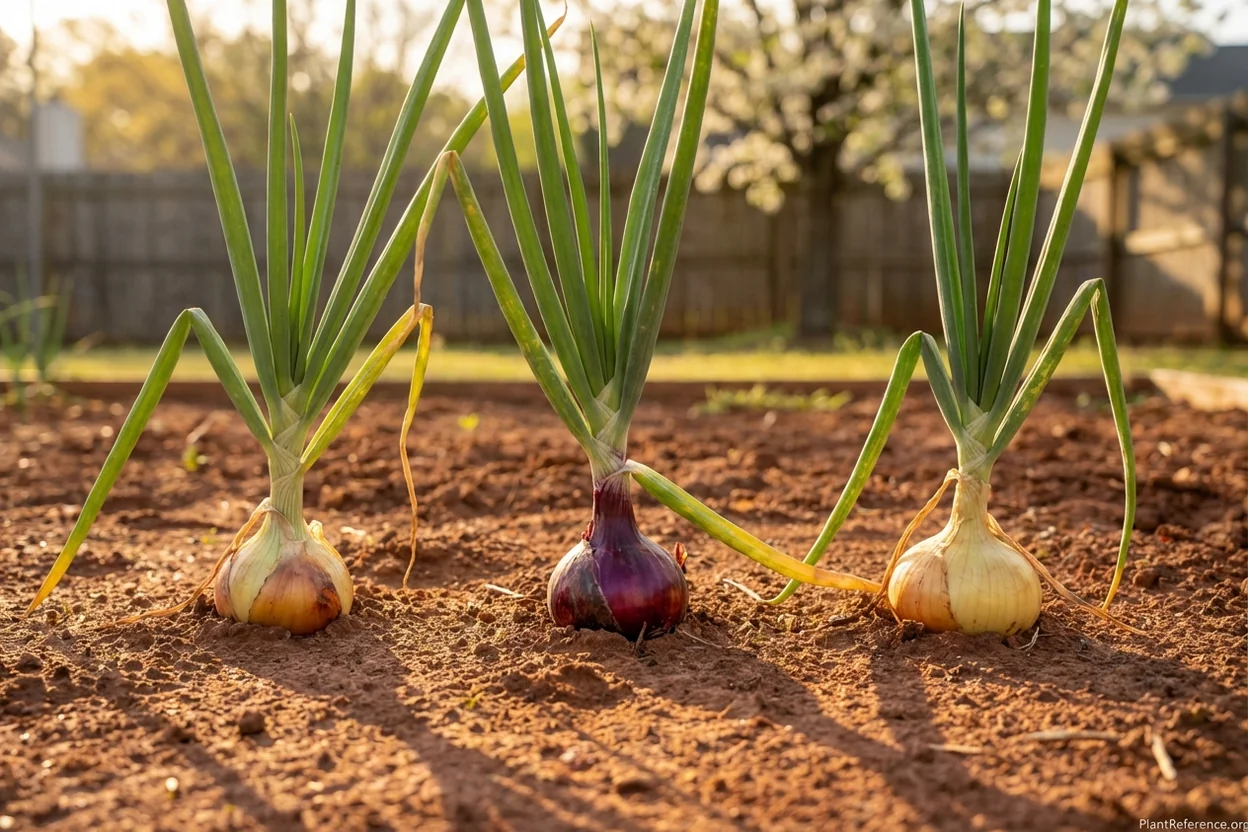 Best onion varieties for Atlanta Zone 8a - Candy, Red Candy Apple, and Copra comparison