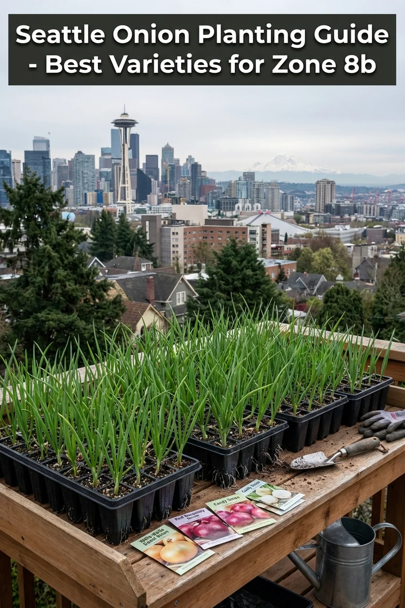Complete Seattle onion planting guide with best varieties for Zone 8b