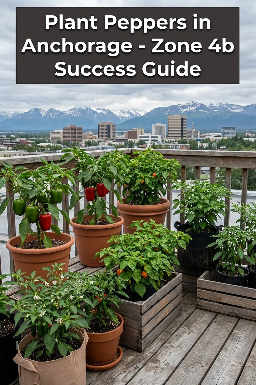Best pepper varieties for Anchorage Alaska Zone 4b growing guide
