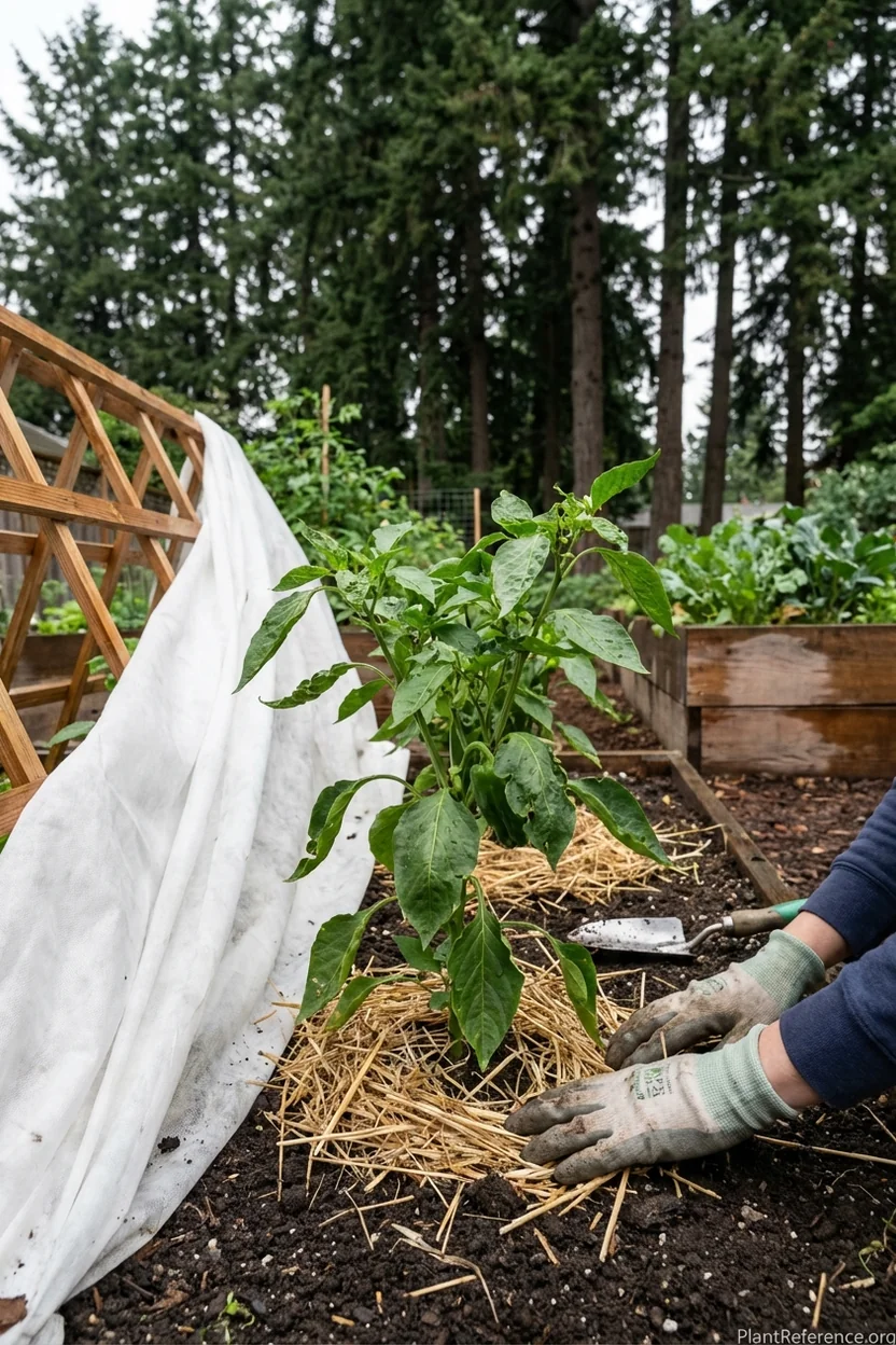 Common pepper problems in Portland Zone 8b garden and how to address them