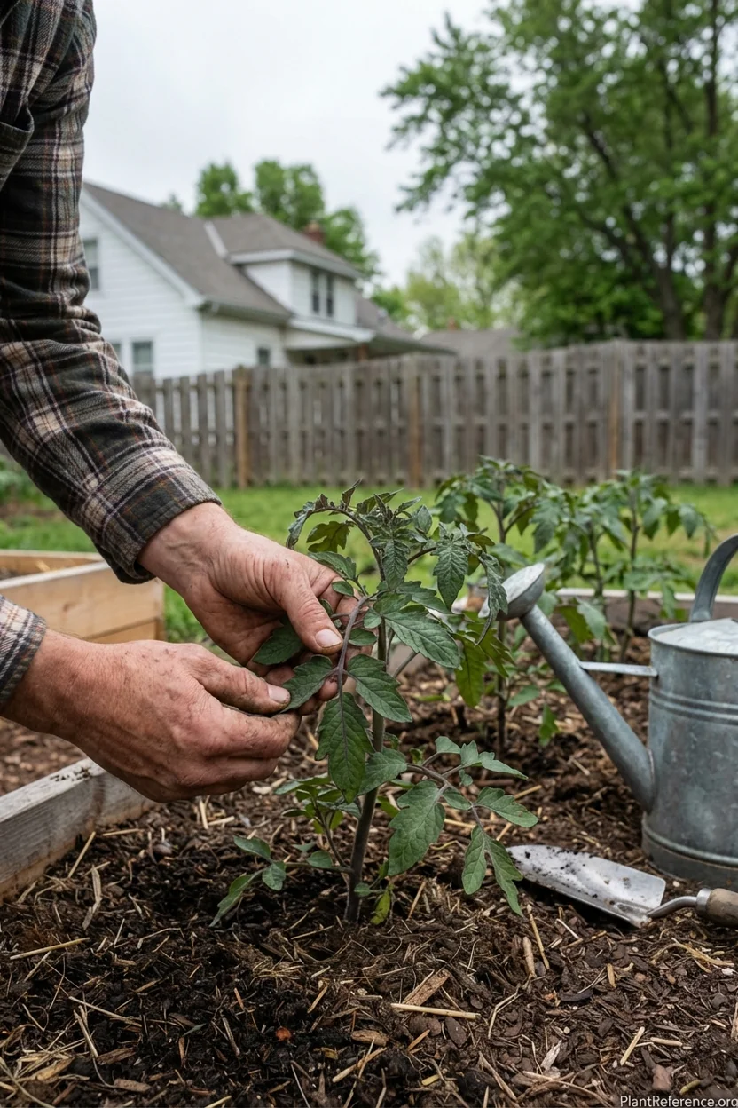 Identifying common tomato problems specific to Kansas City Zone 6a growing conditions