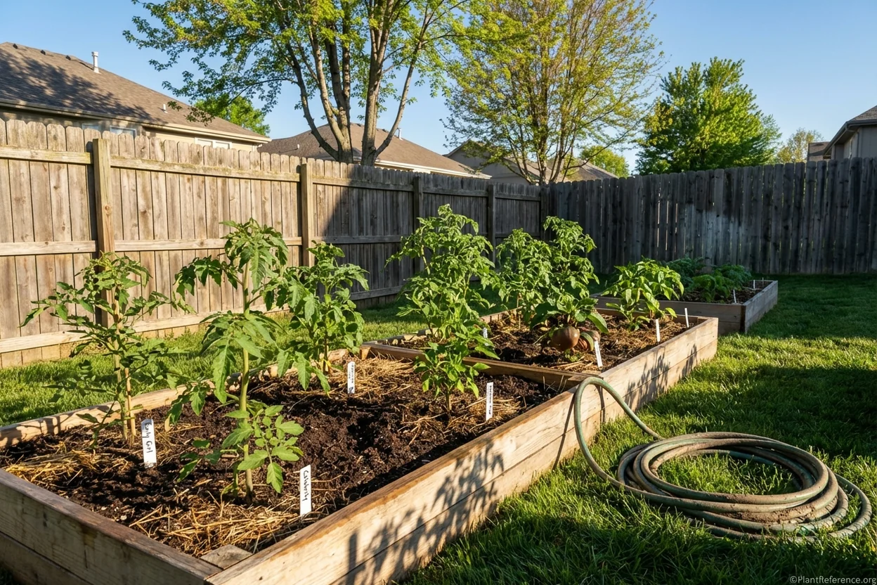 Six best tomato varieties for Kansas City Zone 6a climate showing growth differences in Missouri soil