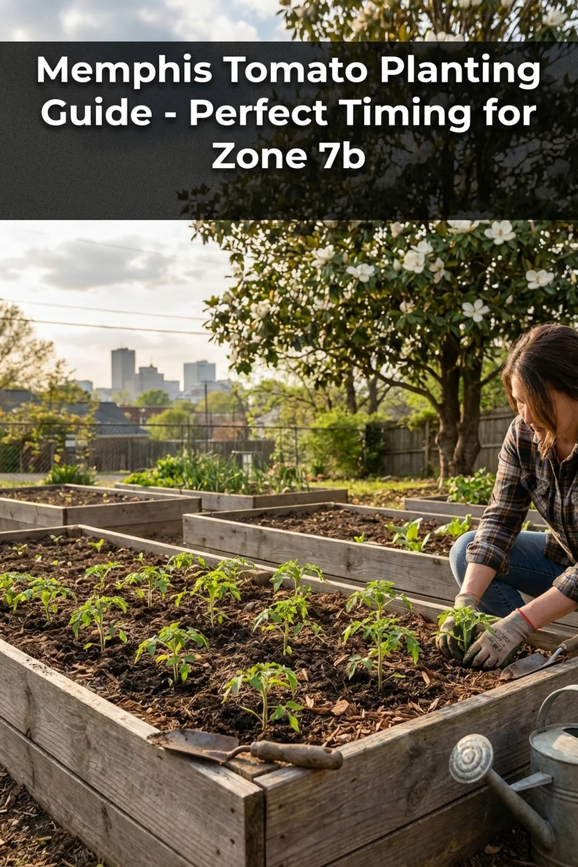 When to plant tomatoes Memphis Tennessee Zone 7b planting schedule