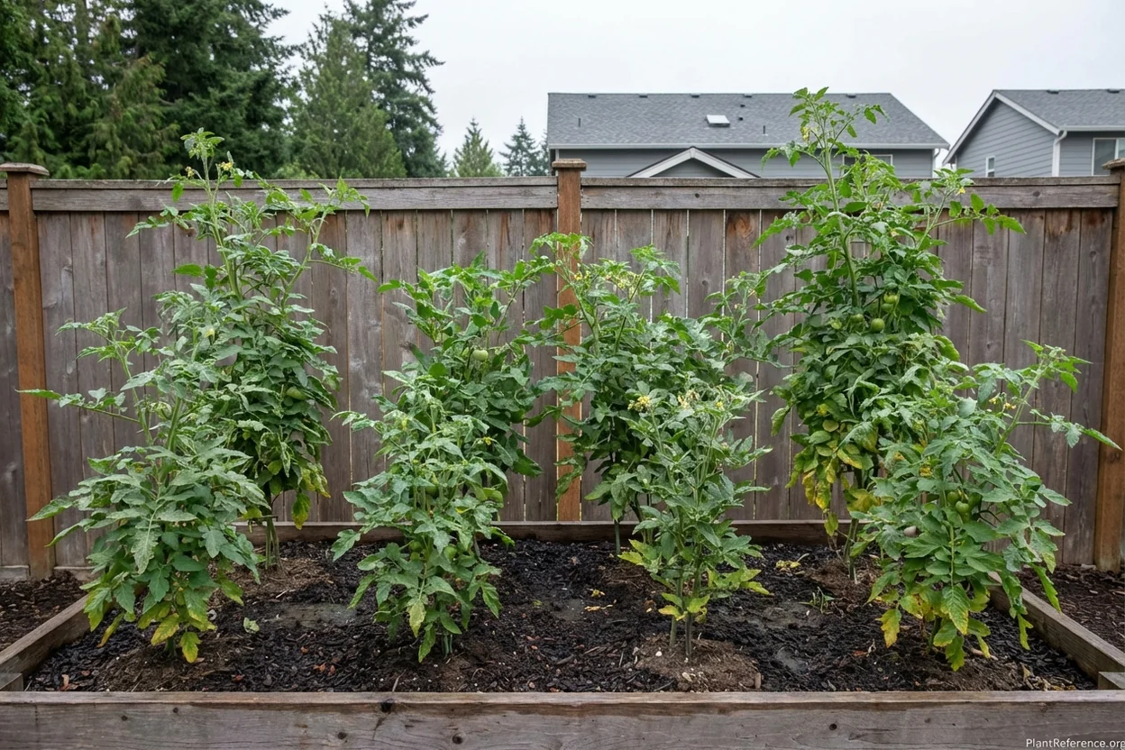 Best tomato varieties for Seattle Zone 8b showing growth differences in cool climate