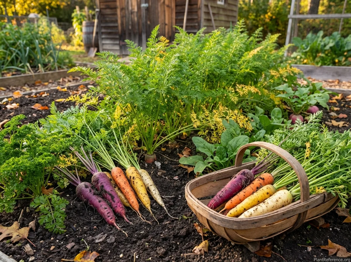Daucus carota 'Rainbow', Rainbow Carrot Mix