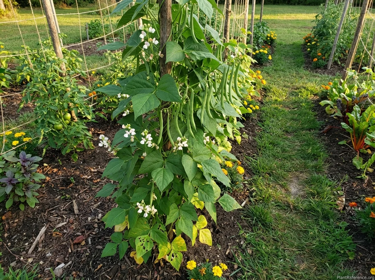 Phaseolus vulgaris 'Blue Lake', Blue Lake Green Bean