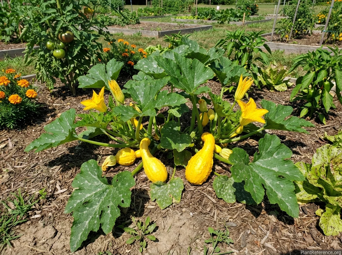 Cucurbita pepo 'Yellow Crookneck', Yellow Crookneck Squash