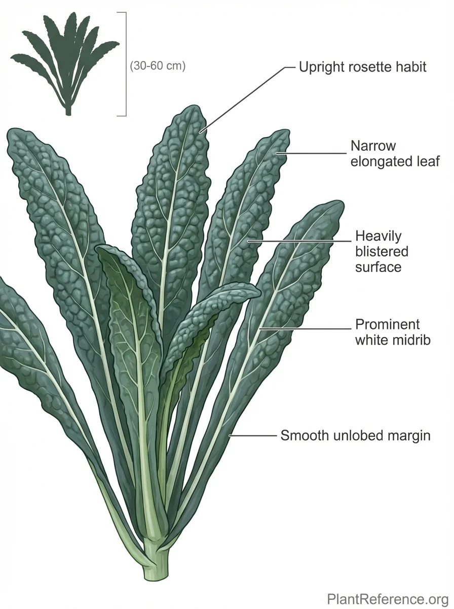 Brassica oleracea 'Lacinato', Lacinato Kale