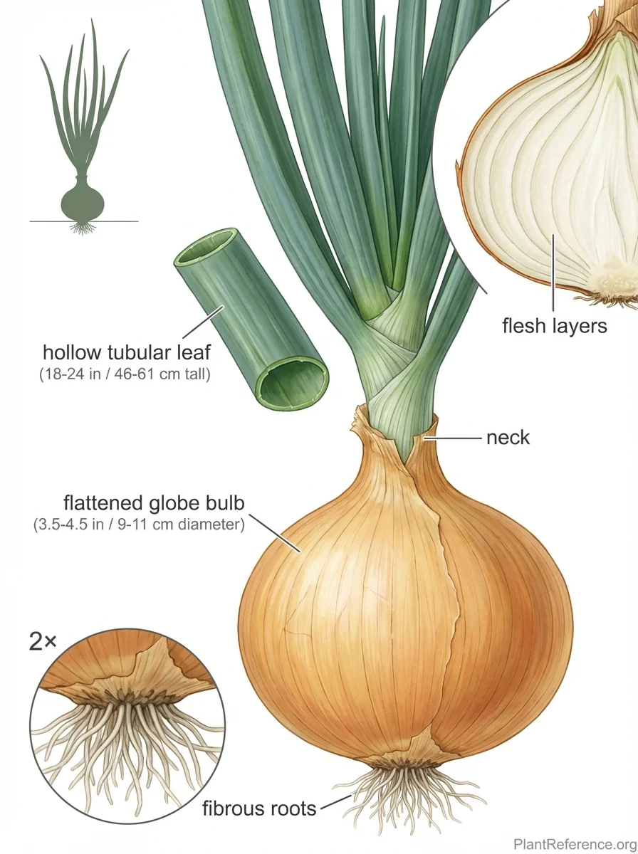 Allium cepa 'Walla Walla', Walla Walla Sweet Onion