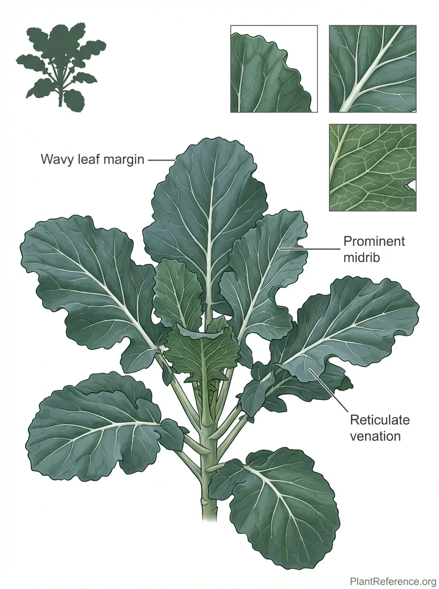 Brassica oleracea 'Georgia Southern', Georgia Southern Collard Greens