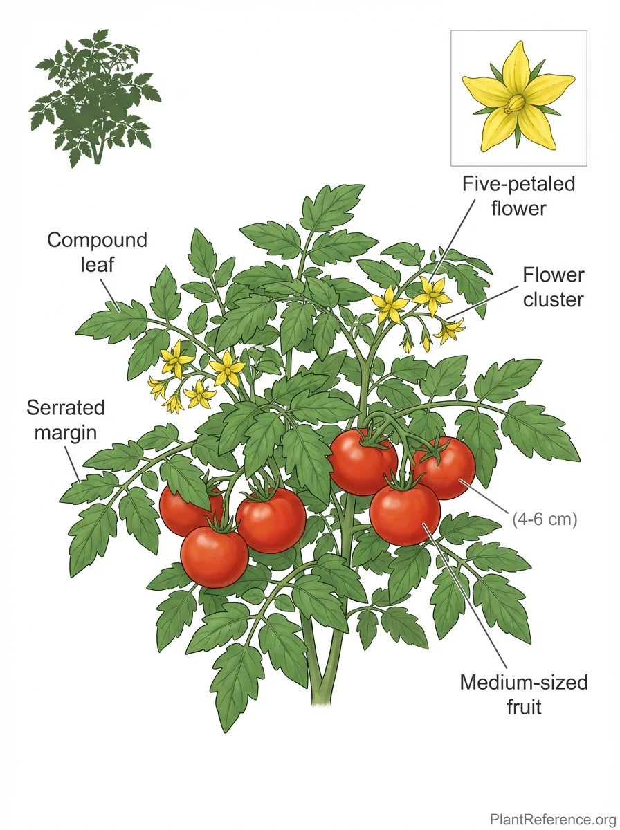 Solanum lycopersicum 'Phoenix', Phoenix Tomato