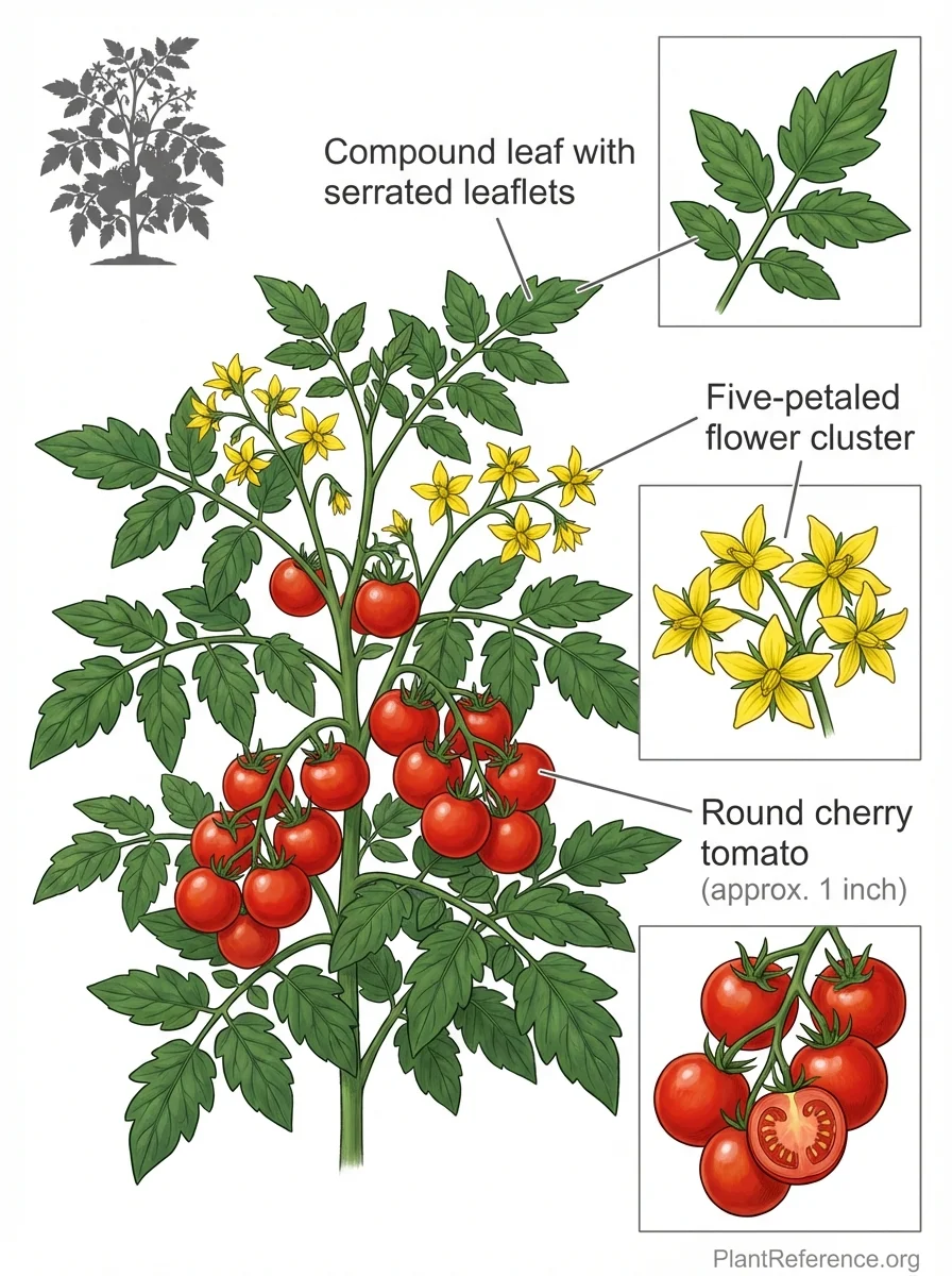 Solanum lycopersicum 'Surefire Red', Surefire Red Tomato