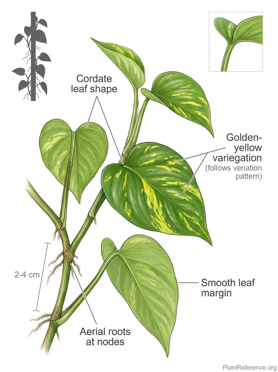 Epipremnum aureum, Golden Pothos