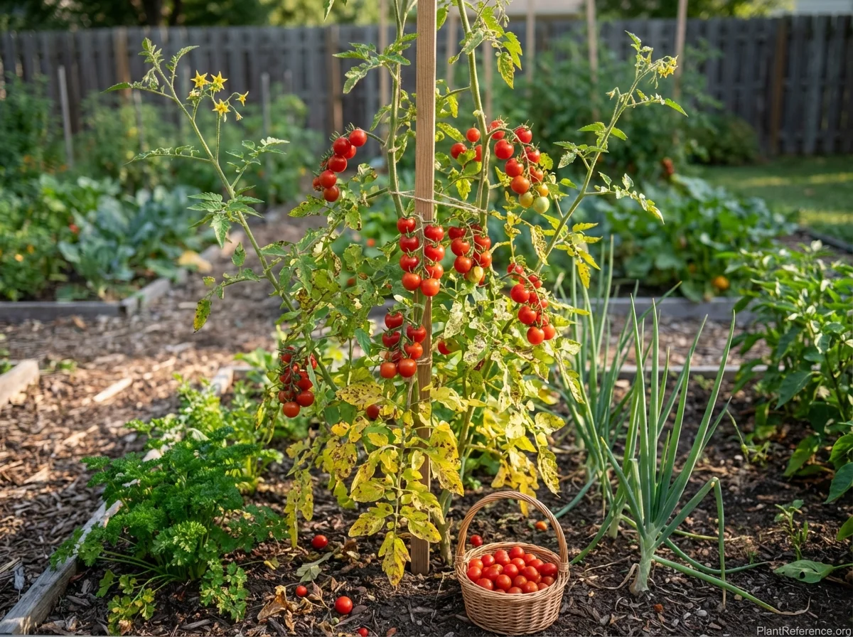 Solanum lycopersicum 'Red Cherry', Red Cherry Tomato