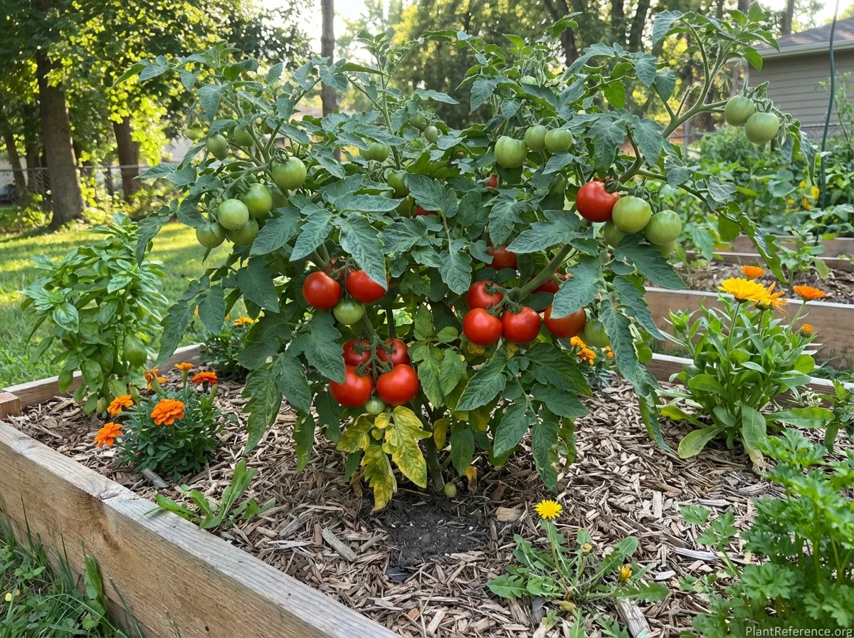 Solanum lycopersicum 'Iron Lady', Iron Lady Tomato