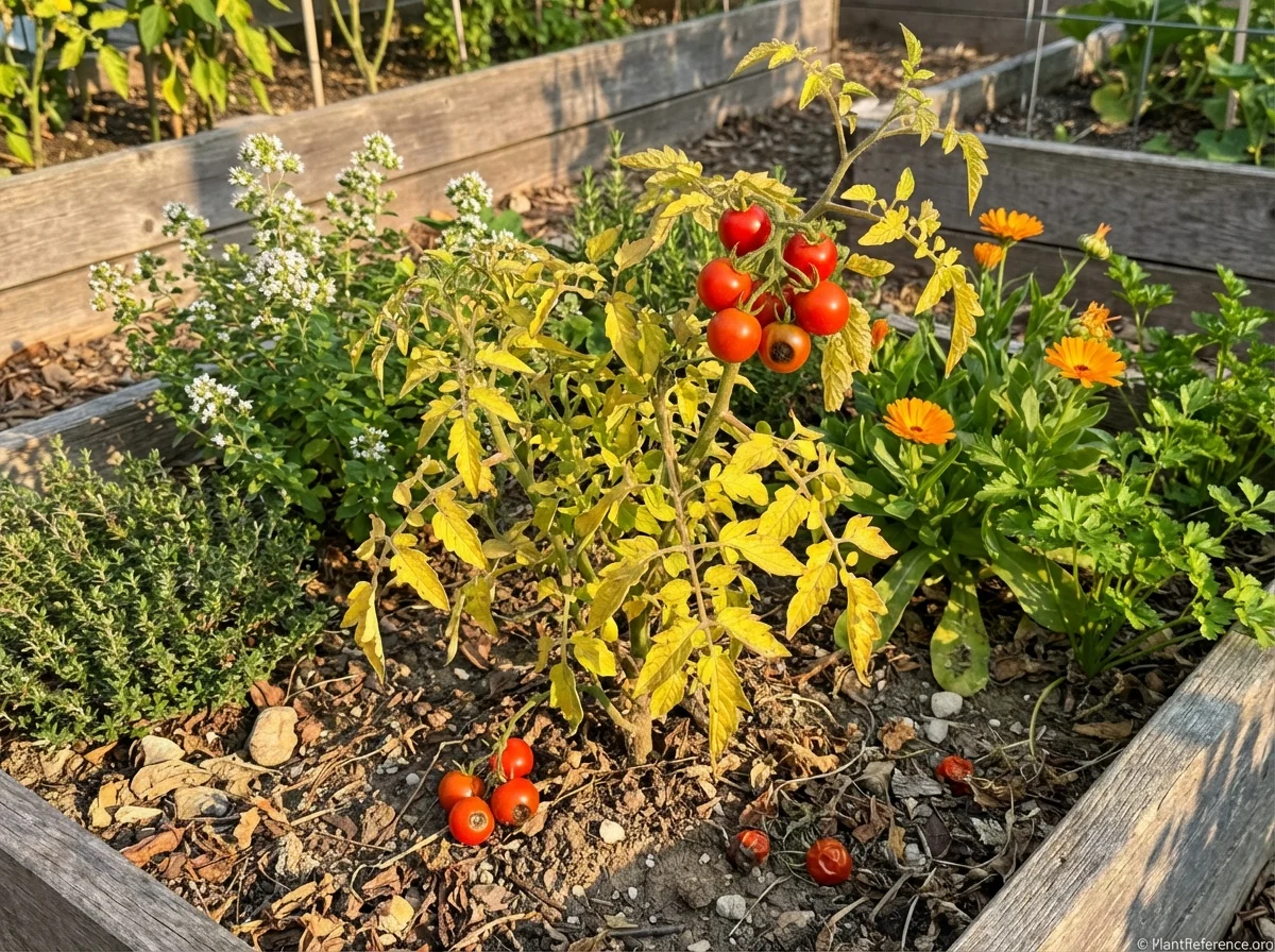 Solanum lycopersicum 'Patio', Patio Tomato