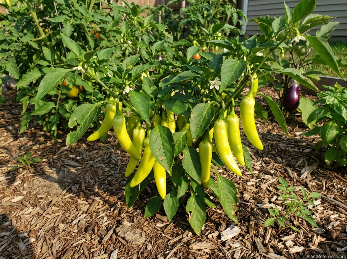 Capsicum annuum 'Sweet Banana', Sweet Banana Pepper